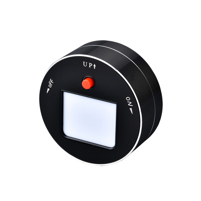 Viking zásuvkový modul A10, LED světlo 3W, černá