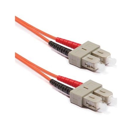 Optický patchkabel duplex SC-SC, 50/125 um MM, 7 m, OM2