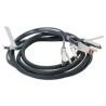 HP BLc 40G QSFP+ 4x10G SFP+ 3m DAC Cable