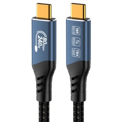 USB4™ Ver2.0 80Gbps 16K@60Hz 240W Thunderbolt,0.8m XKU4CA08