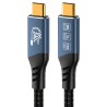 USB4™ Ver2.0 80Gbps 16K@60Hz 240W Thunderbolt,0.8m XKU4CA08