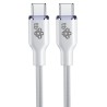 TB USB C - USB C 60W Glamour kabel 1,5m bílý