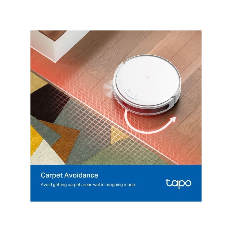 Tapo RV20 Max Plus White Robot Vacuum Cleaner
