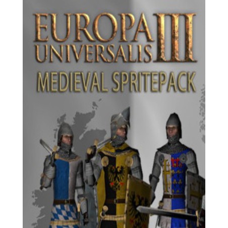Europa Universalis III Medieval SpritePack – herní rozšíření pro PC (elektronická licence)