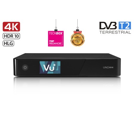 VU+ UNO 4K SE (1x MTSIF Dual DVB-T2)