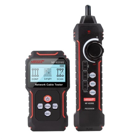 W-Star Tester kabelů UTP WSNF8209S, RJ45, Poe, hledací sonda, flash port