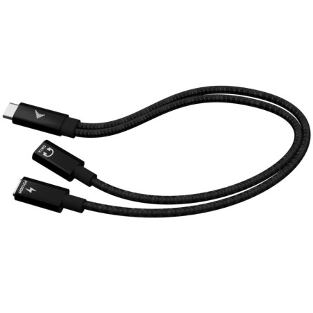 i-tec USB-C Cable Splitter Audio/Data, Power Delivery 100W