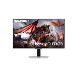 BAZAR - SAMSUNG MT LCD 32" Odyssey OLED G8 (G80SD), Smart, QD OLED UHD 4K, Rovný, AI Procesor, 240Hz, 0,03ms - Poškozený