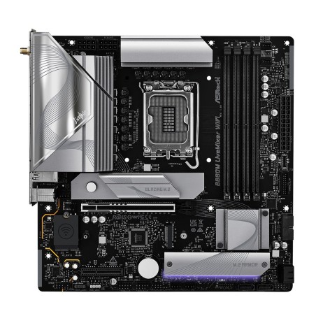 ASRock MB Sc LGA1851 B860M LiveMixer WiFi, Intel B860, 4xDDR5, 1xThunderbolt, 1xHDMI, WiFi, mATX