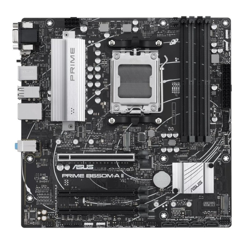 ASUS MB Sc AM5 PRIME B650M-A II-CSM, AMD B650, 4xDDR5, 1xDP, 1xHDMI, 1xVGA, mATX