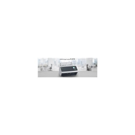 RICOH skener Fi-8170 A4, průchodový, 70ppm, 600dpi, LAN RJ45-1000, USB 3.2,ADF 100listů, 10000 listů za den