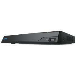REOLINK bezpečnostní NVR jednotka NVS16, Kapacita až 12TB, 4TB HDD, 16 Kanálů s 16MP