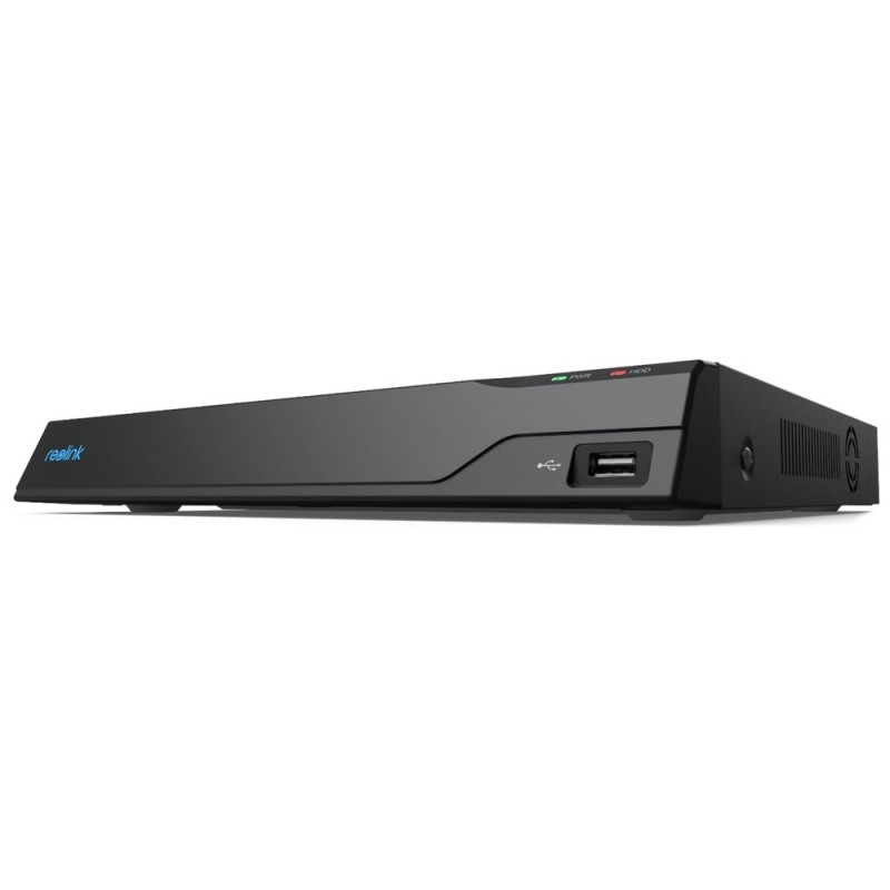 REOLINK bezpečnostní NVR jednotka NVS16, Kapacita až 12TB, 4TB HDD, 16 Kanálů s 16MP