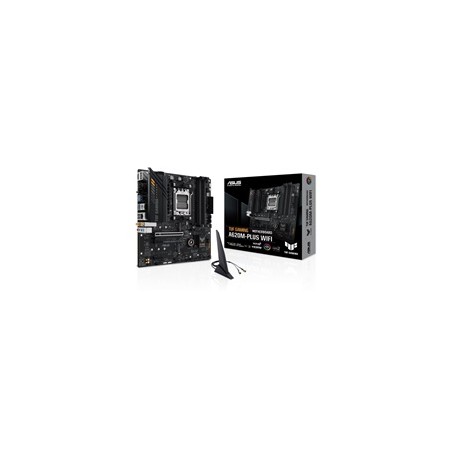 BAZAR - ASUS MB Sc AM5 TUF GAMING A620M-PLUS WIFI, AMD A620, 4xDDR5, 1xHDMI, 2xDP, mATX - Po opravě (Bez příšlušenství)