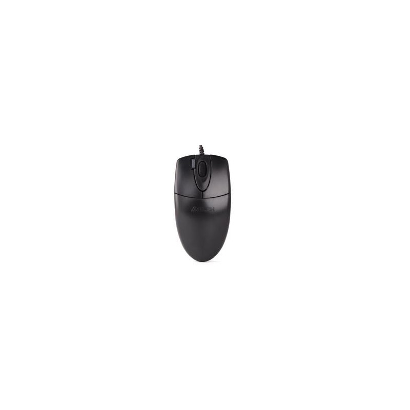 A4tech OP-620D, myš, 2click, 1 kolečko, 3 tlačítka, USB, černá