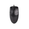 A4tech OP-620D, myš, 2click, 1 kolečko, 3 tlačítka, USB, černá