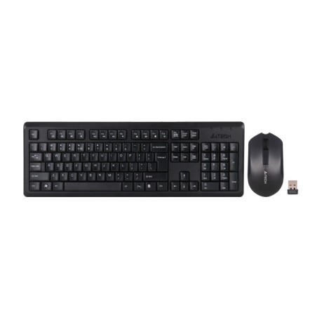A4tech 4200N set bezdr. kláv. + bezdr. V-Track optická myš,CZ/US, USB