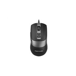 A4tech FM50 Plus FStyler, drátová kancelářská myš, černá