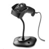 POŠKOZENÝ OBAL - Zebra čtečka DS2208, 2D čtečka čarového kódu, KIT, black, USB-HID + stojan