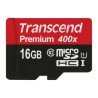 TRANSCEND MicroSDHC karta 16GB Premium, Class 10 UHS-I 300x, bez adaptéru