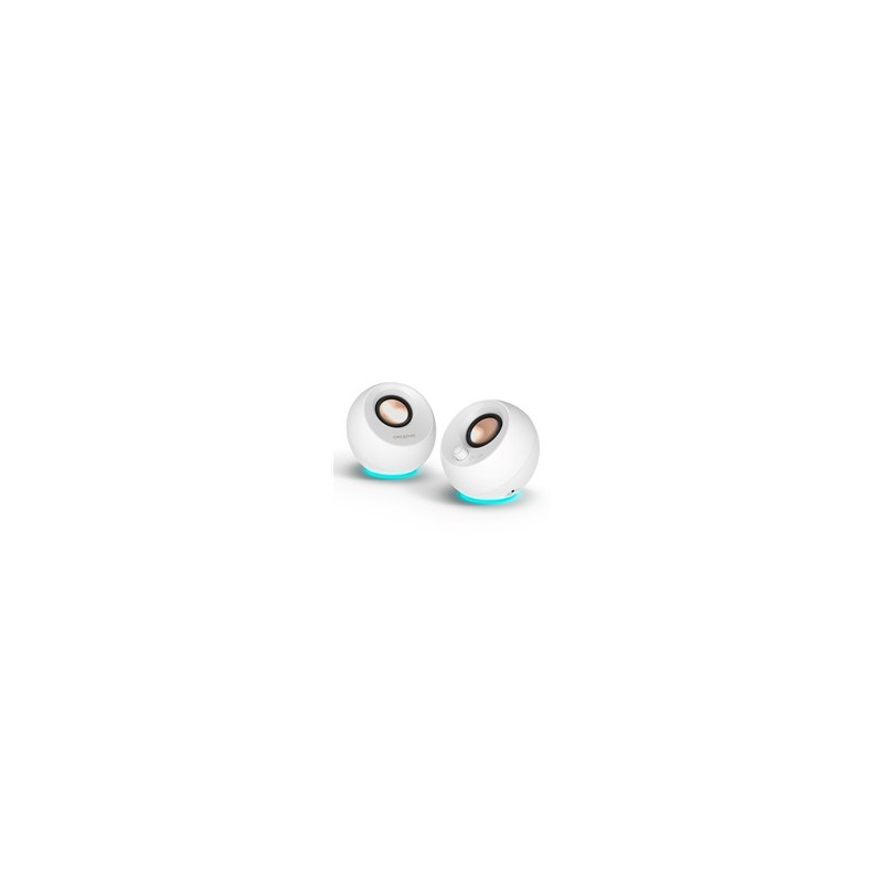 BAZAR - Creative repro Pebble Pro - mobilní reproduktor - bílý - Rozbaleno (Komplet)
