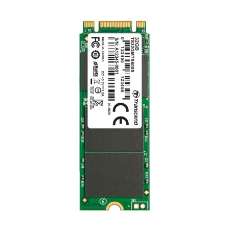 TRANSCEND SSD 32GB 600S, M.2 2260, SATA III B+M Key, MLC