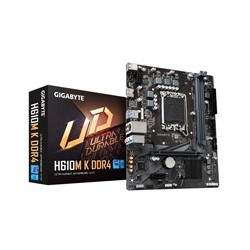 BAZAR GIGABYTE MB Sc LGA1700 H610M K DDR4, Intel H610, 2xDDR4, 1xHDMI, mATX (ROZBALENO)