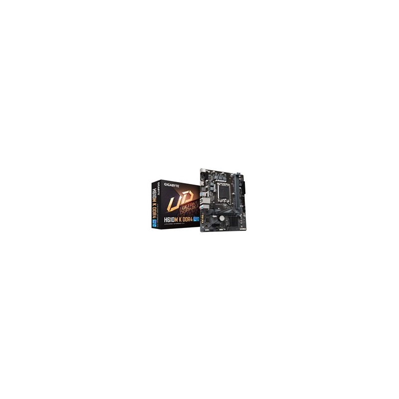 BAZAR GIGABYTE MB Sc LGA1700 H610M K DDR4, Intel H610, 2xDDR4, 1xHDMI, mATX (ROZBALENO)