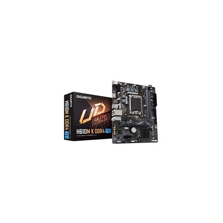 BAZAR GIGABYTE MB Sc LGA1700 H610M K DDR4, Intel H610, 2xDDR4, 1xHDMI, mATX (ROZBALENO)
