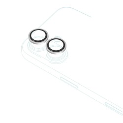 Epico Alu Lens Protectors iPhone 17 - stříbrná