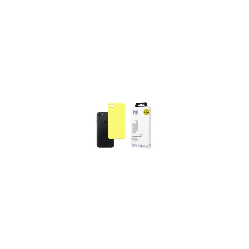 3mk ochranný kryt Matt Case lime pro Apple iPhone 7/8/SE 2020/2022