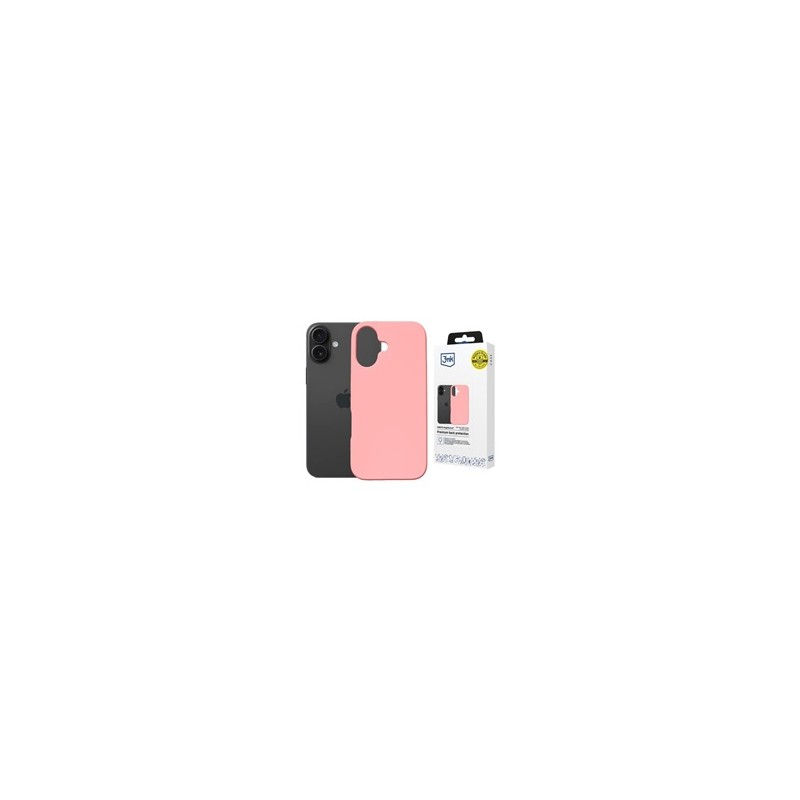 3mk ochranný kryt HARDY MagSilicone pro Apple iPhone 16 Pink