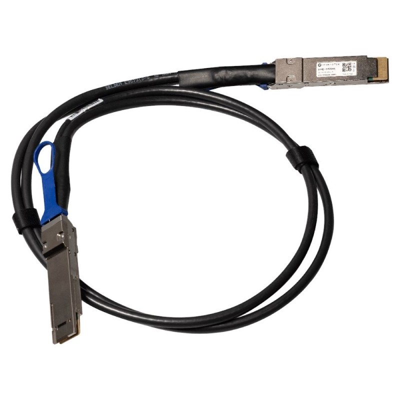 MikroTik DDQ+DA0001, QSFP-DD 400G DAC kabel 1m