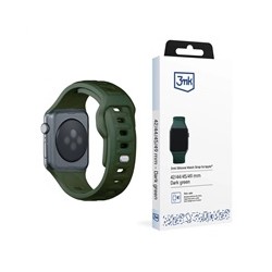 3mk řemínek Watch Strap pro Apple 42/44/45/49 mm Dark Green
