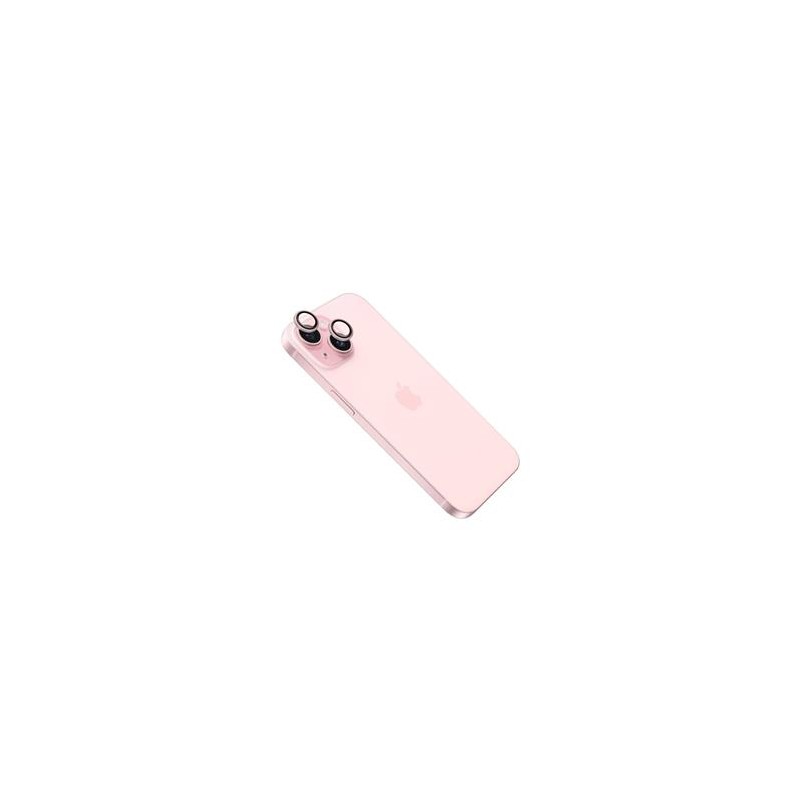 FIXED Camera Glass Apple iPhone 16/16 Plus, růžová