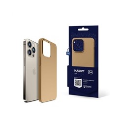3mk ochranný kryt HARDY Silicone MagCase pro Apple iPhone 15 Pro, Dark Gold