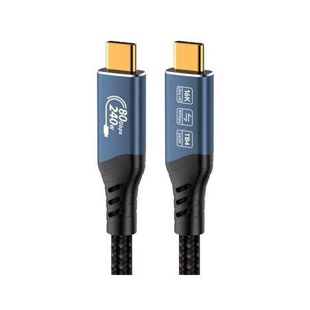 USB4™ Ver2.0 80Gbps 16K@60Hz 240W Thunderbolt,1 m XKU4CA10