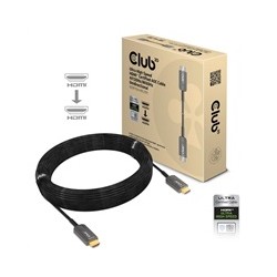 Club3D Kabel HDMI, Ultra Rychlý HDMI™ Certifikovaný AOC Cable, 4K120Hz/ 8K60Hz (M/M), 15m