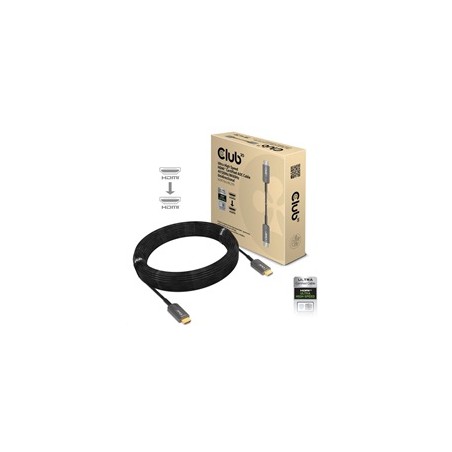 Club3D Kabel HDMI, Ultra Rychlý HDMI™ Certifikovaný AOC Cable, 4K120Hz/ 8K60Hz (M/M), 15m