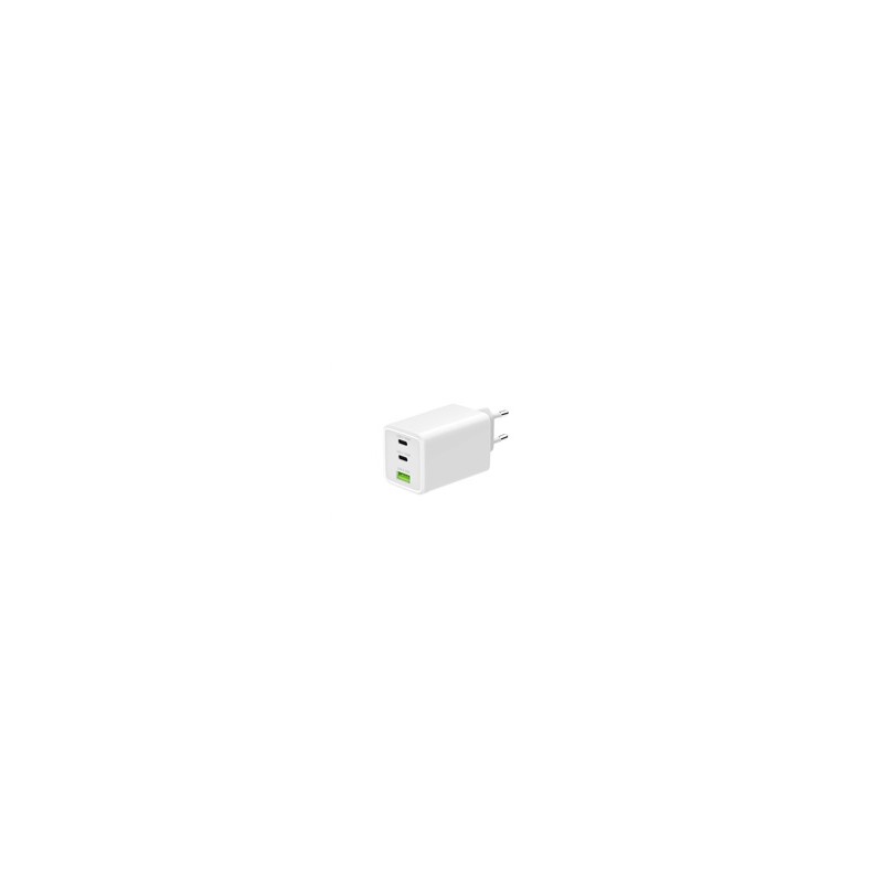 WG - Síťová nabíječka GaN 100W, 3x USB, 1x USB-A + 2x USB-C, white