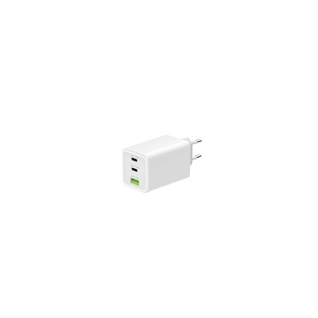 WG - Síťová nabíječka GaN 100W, 3x USB, 1x USB-A + 2x USB-C, white