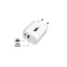 WG - Síťová nabíječka 2x USB, 1x USB-C PD PPS 3.0 30W + 1x USB-A QC4 18W, white