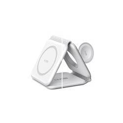 WG - Bezdrátová nabíječka WGMaxFlex 3in1 / Skládací / 15W+5W+2.5W / WG 42 / white