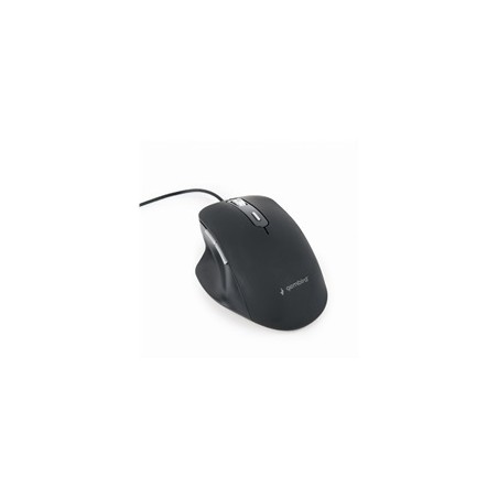 GEMBIRD myš MUS-6B-02, drátová, optická, USB, podsvícená, černá