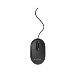 GEMBIRD Wired optical mouse, USB, black