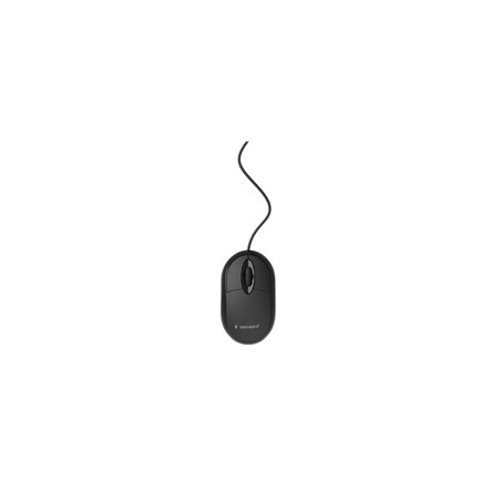 GEMBIRD Wired optical mouse, USB, black