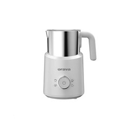 Orava elektrický zpěňovač mléka, 500 W, 4 volitelné programy, 350 ml, bílá