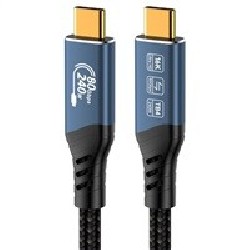 PREMIUMCORD Kabel USB4™ Version2.0 80Gbps 16K@60Hz 240W Thunderbolt 3 a 4 kabel 1,2m