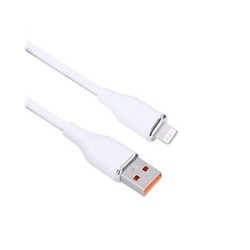 Solight lightning kabel, USB 2.0 A konektor - Lightning konektor, silikon, 2m