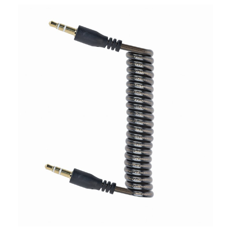 GEMBIRD Kabel přípojný jack 3,5mm M/M, 1,8m, kroucený, audio